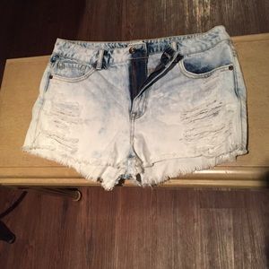 Jean shorts