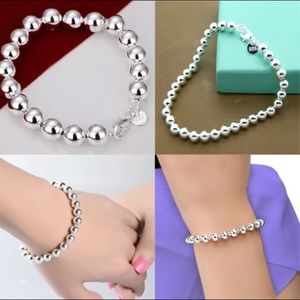 Sterling silver 8mm bracelet