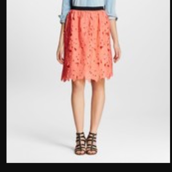 Xhilaration Floral Lace Skirt