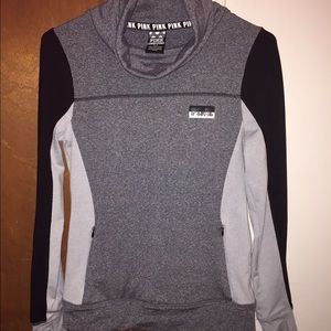 PINK cowl neck jacket