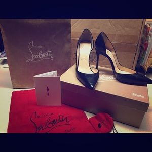Christian Louboutin Black Heels