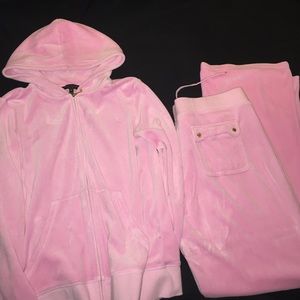Juicy Couture Velour Original Track Set