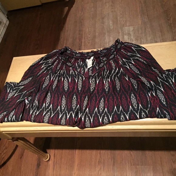 F21 light and sheery top