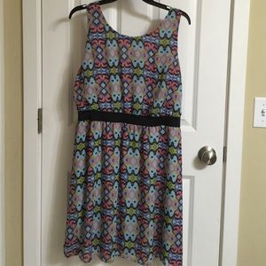 Beautiful summer dress multicolor