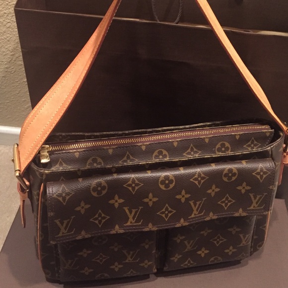 SOLD!!!!Louis Vuitton Monogram Viva Cite GM