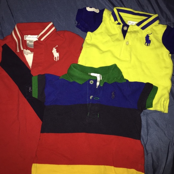 Infant polo shirts and one piece