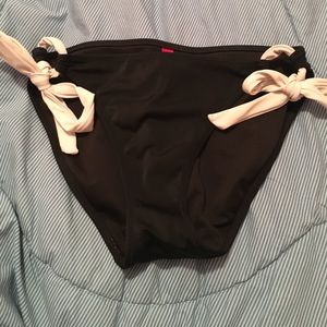 Victoria's Secret black bottoms with white bows