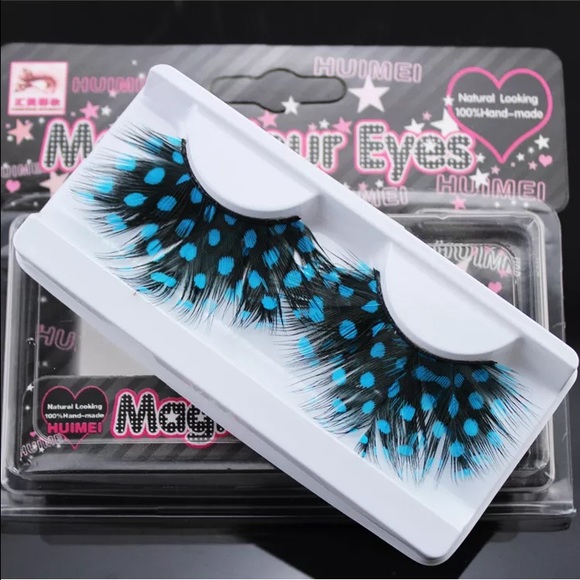Diva Super Long Feather False Eyelashes