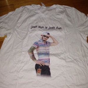 Handmade Josh Dun Tee shirt.