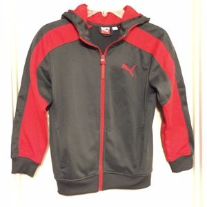 Boys Puma Hooded Jacket