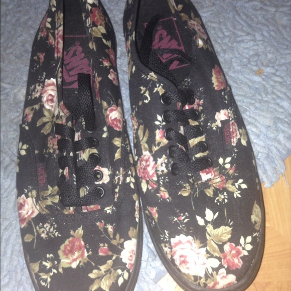 Floral vans