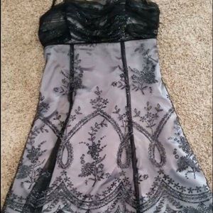 Short black sparkly dress