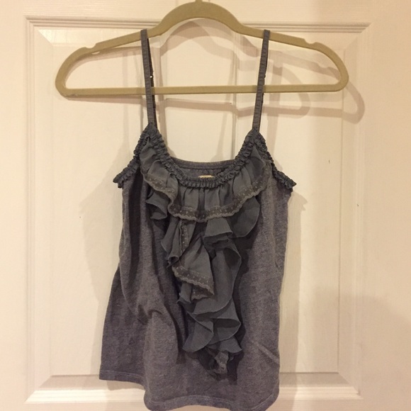Hollister ruffle top