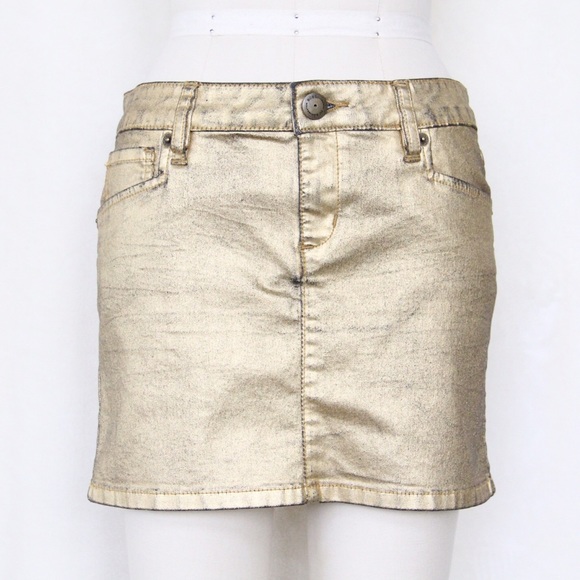 BCBGeneration Dresses & Skirts - Gold BCBGeneration Skirt