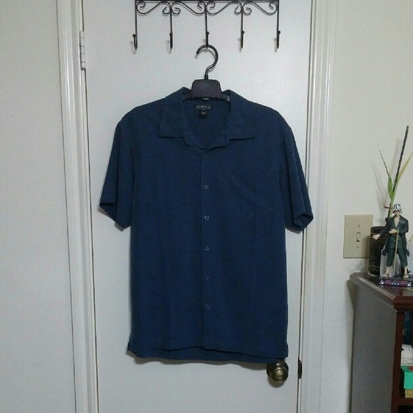 Navy blue dress shirt
