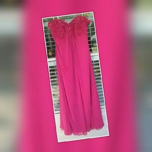 Raspberry Bridesmaid/Homecoming dress