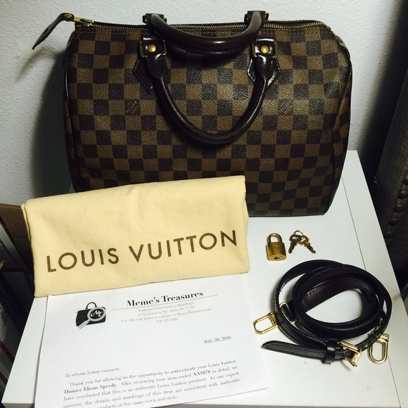 ❌SOLD❌ Louis Vuitton Speedy 30 Damier Ebene