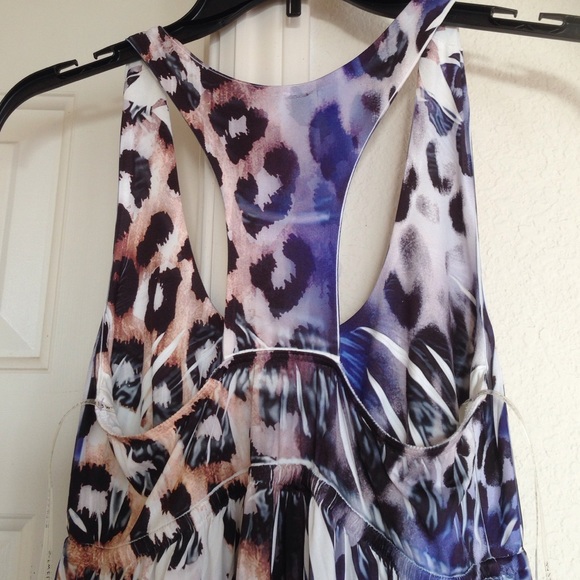Cheetah Racerback Dress (M) - Picture 4 of 4