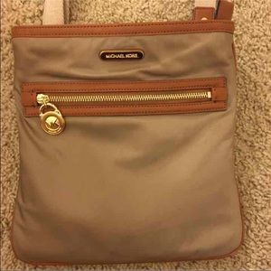 Michael Kors tan crossbody!