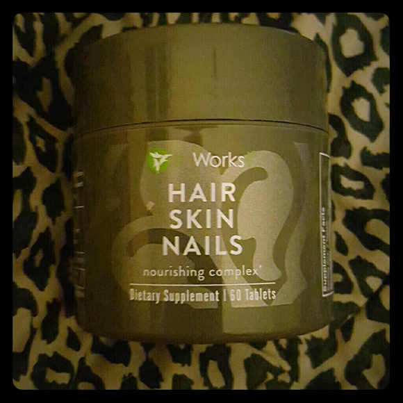 It works hair skin and nails