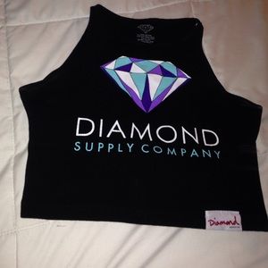 Diamond Supply Co. crop top