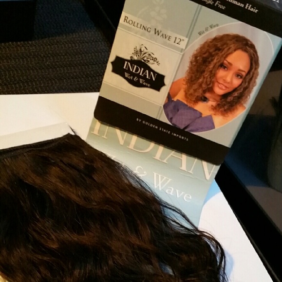 Indi Remy wet'n wavy hair