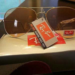 Ray Ban style aviator sunglasses