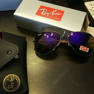 Ray Ban style aviator sunglasses