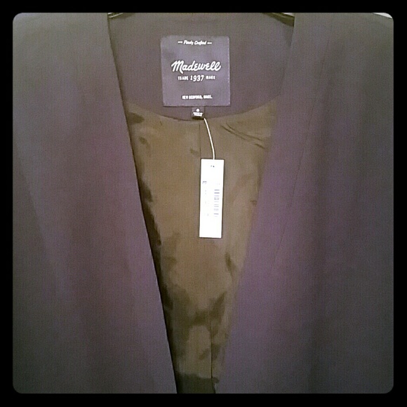 Madewell Iron Button Blazer