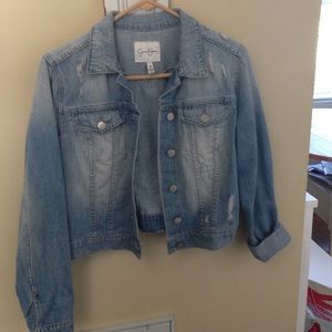 Jessica Simpson jean jacket