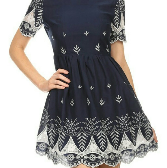 Embroidered dress