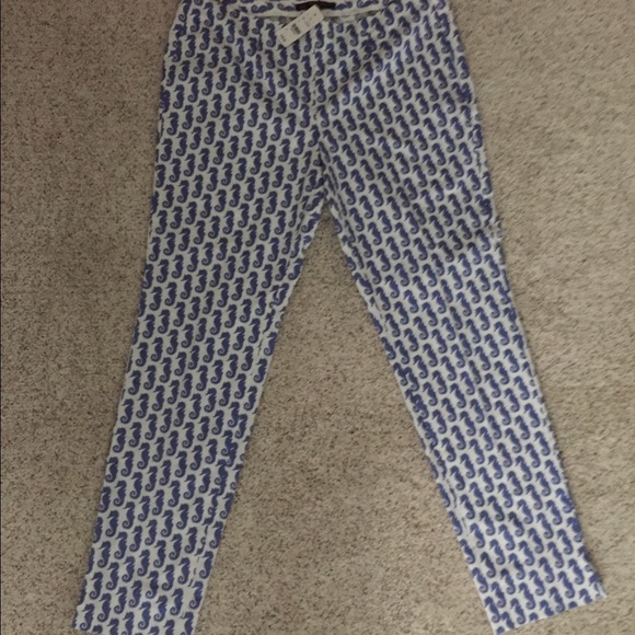 Brooks brothers periwinkle seahorse pants
