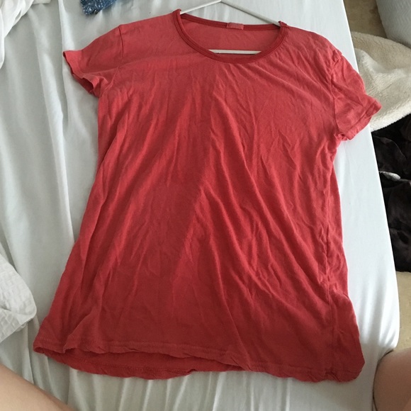 red brandy melville tee