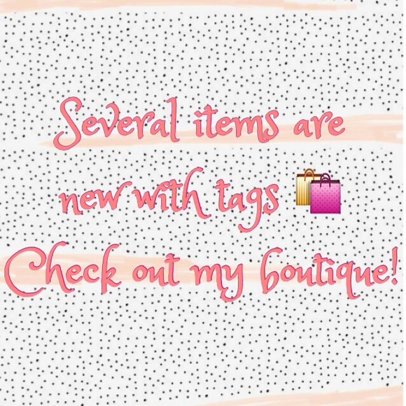 Several items NEW with TAGS! Shop Boutique