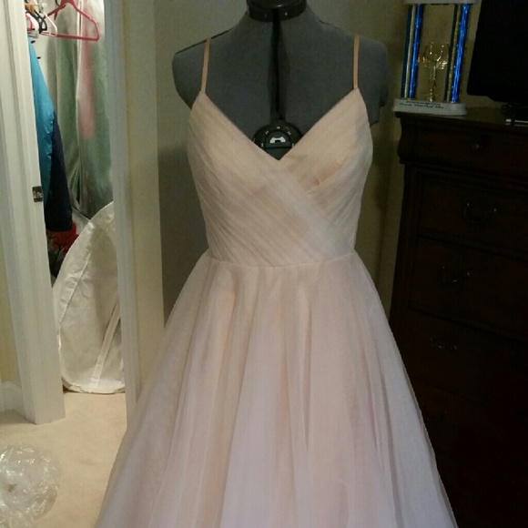 Custom made ball gown
