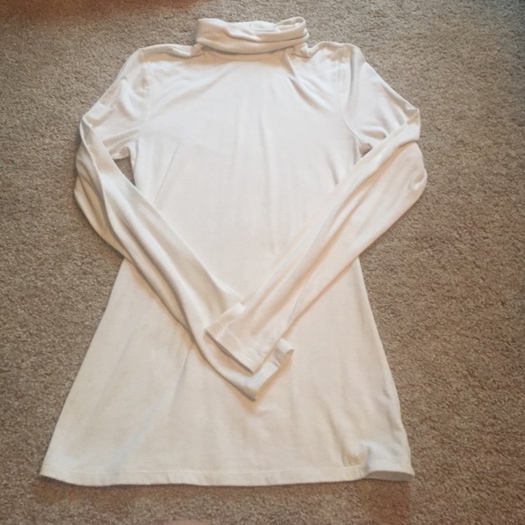 Cream Long Sleeve Turtleneck
