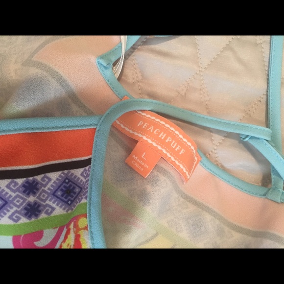 Peach Puff Maxi Dress - Picture 3 of 3