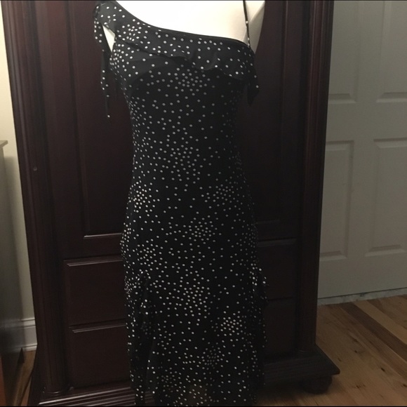 Black and white dress