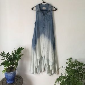 High low Denim dress