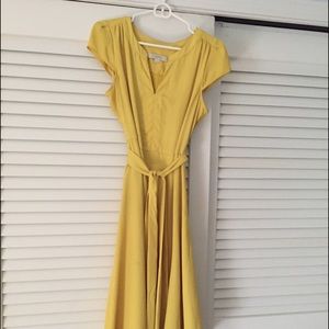 LOFT tea length dress