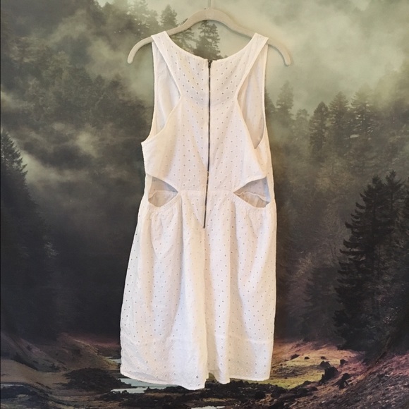 AE white cutout sundress