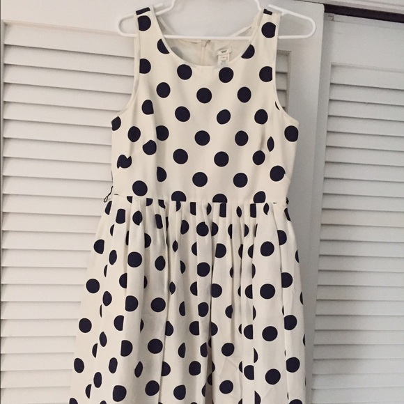 J. Crew Polka Dot Dress