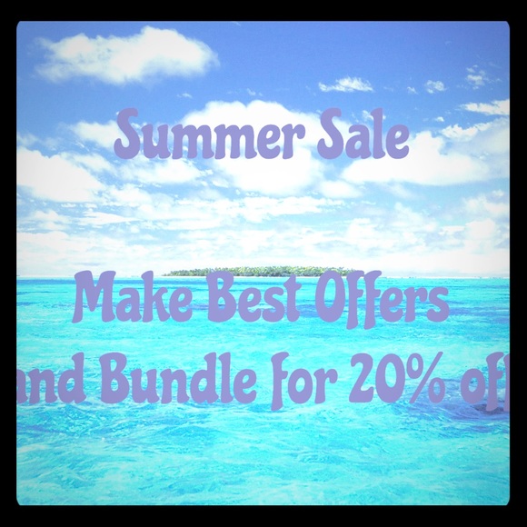 Summer Sale - Make Good Offers