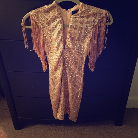 Fashion Nova embellished dress