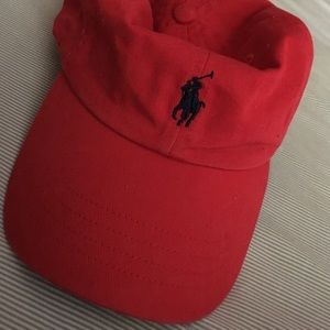 Red baseball cap