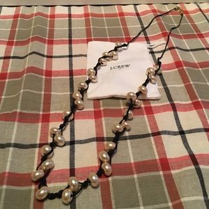 J crew Pearl string necklace