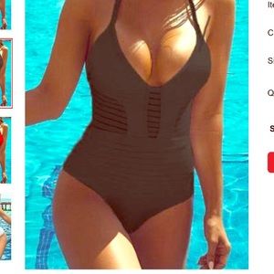 Cute Black Bathing Suit