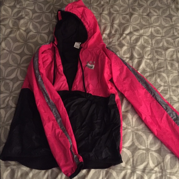 Victoria's Secret Pink Half Zip Anorak jacket
