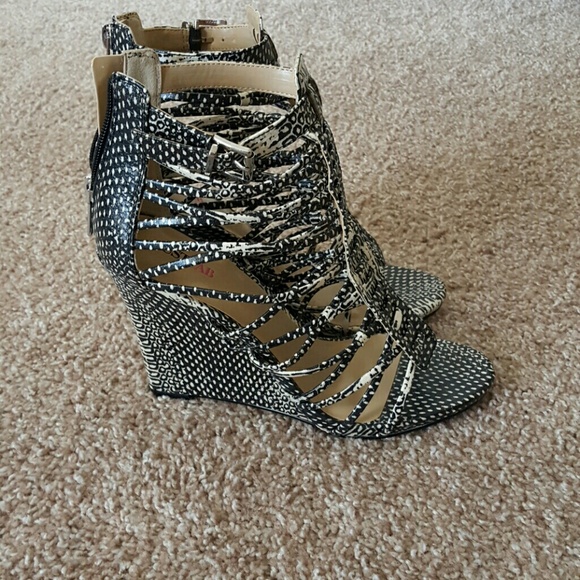 Justfab wedge sandals