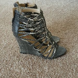 Justfab wedge sandals